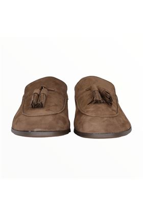 mocassino nabuk pon pon------------- FRAU | 34D4-TESTA DI MORO